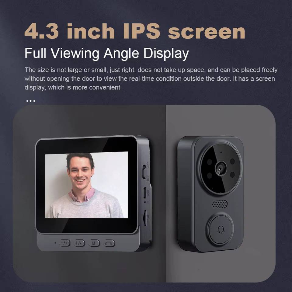 دربازکن تصویری بی سیم مدل M12