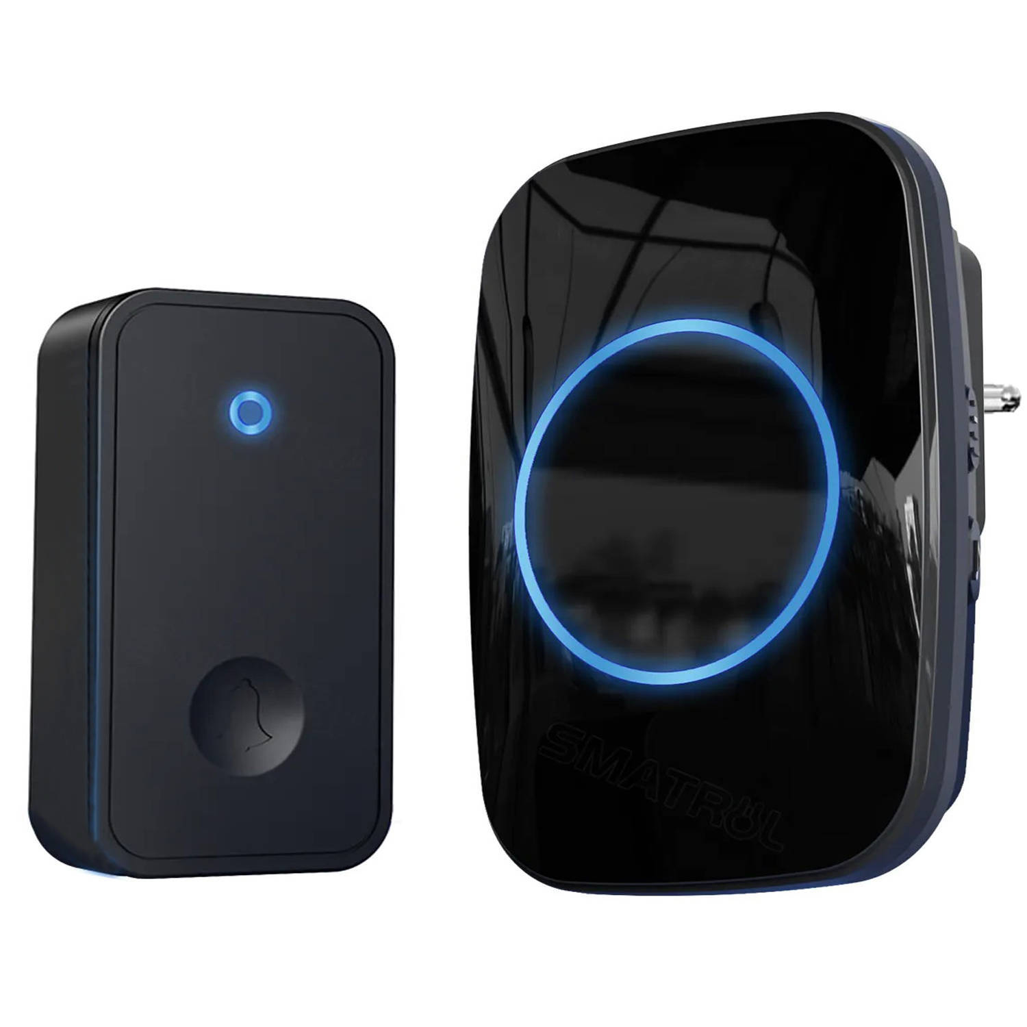 زنگ بی سیم مدل تک شستی خودشارژ