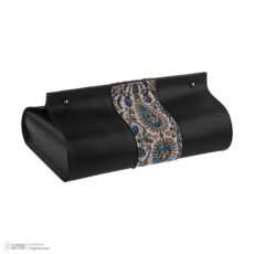 کاور دستمال کاغذی بومی مدل پارچه قلم کاری کد 003