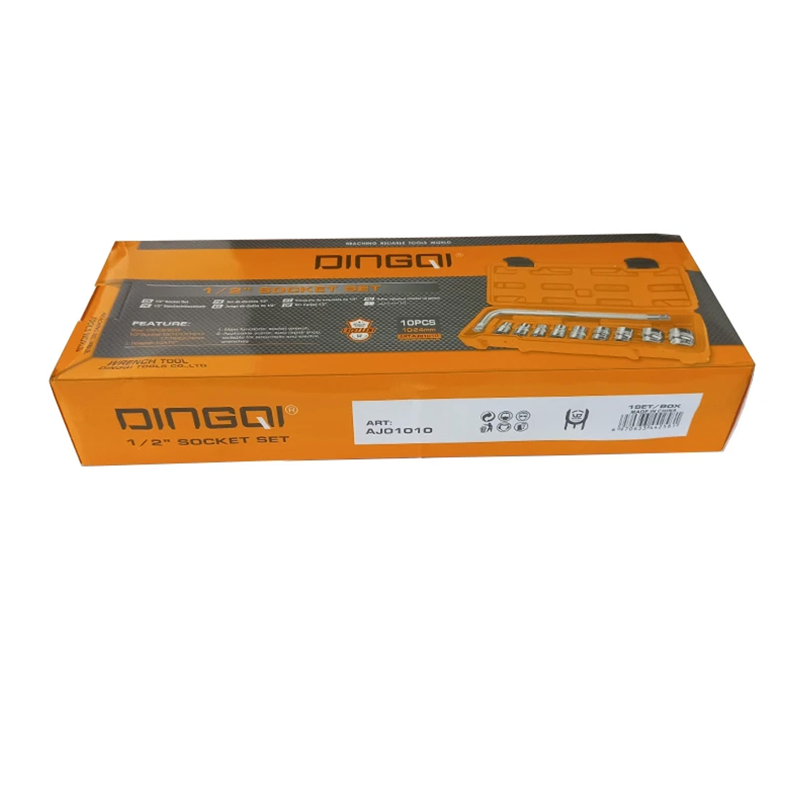 آچار و سری بکس دینگشی مدل 1010DRS مجموعه 10 عددی