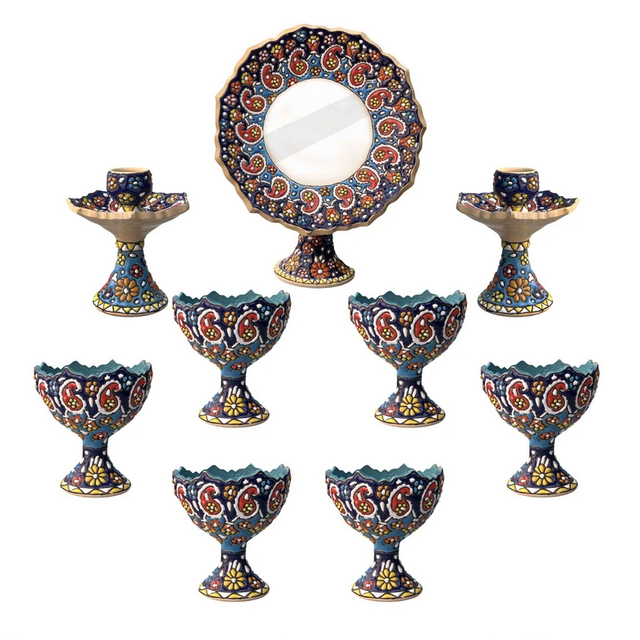 ست هفت سین میناکاری کد 900