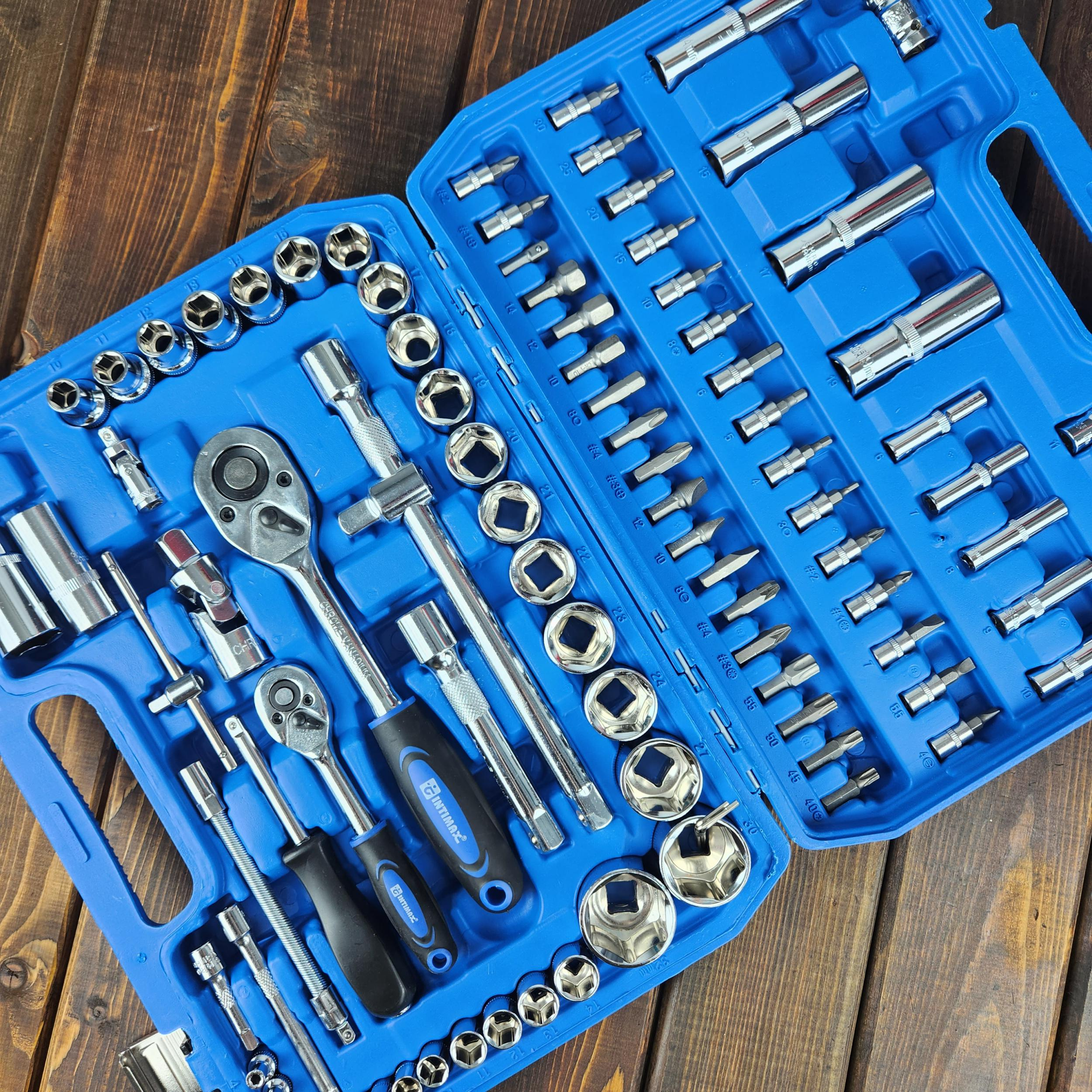 آچار بکس اینتیمکث کد GHR140 مجموعه 94 عددی