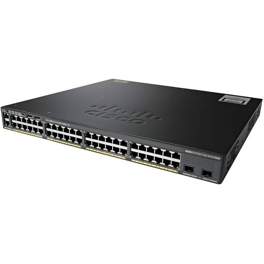 سوییچ 48 پورت POE سیسکو مدل WS-C2960X-48FPS-L
