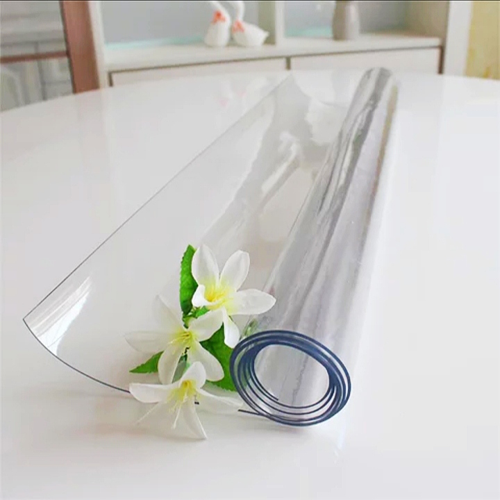 طلق رومیزی مدل کریستال ضخیم کد A100-T210 سایز 210×100 سانتیمتر