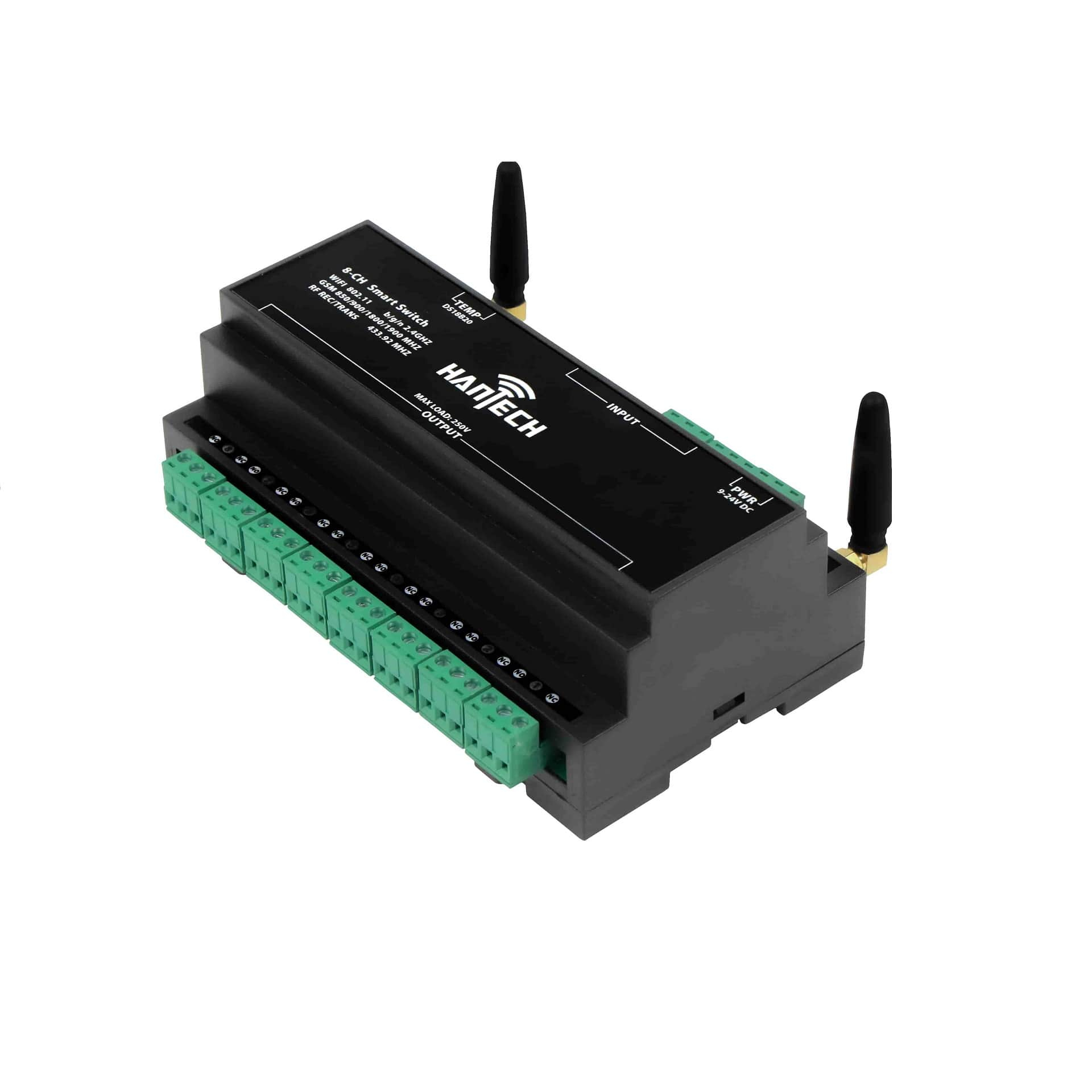 رله سوئیچ هوشمند هانتک مدل 8 کانال WIFI-SMS-RF