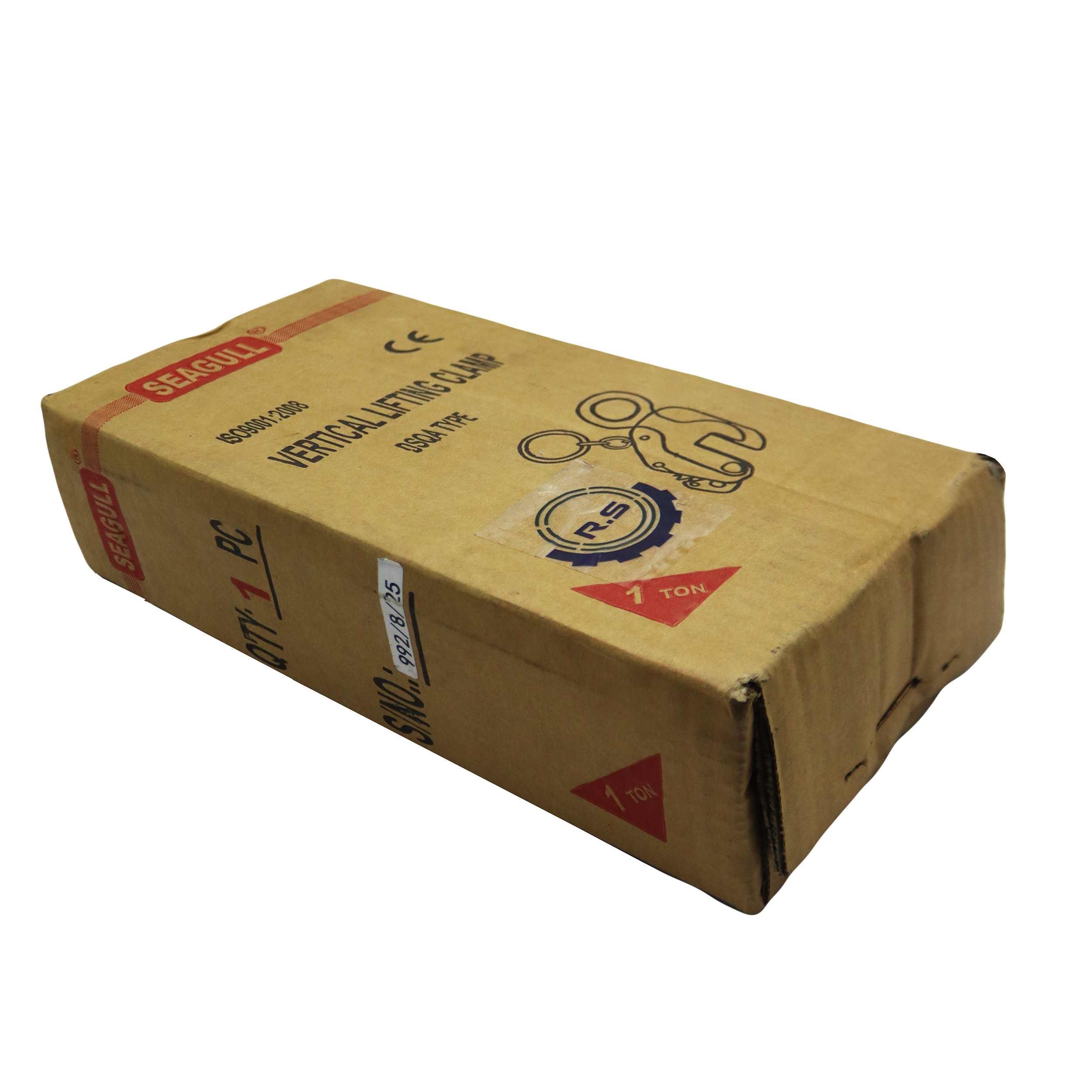 ورق گیر عمودی سیگول مدل YP-RS/1TON ظرفیت 1 تن