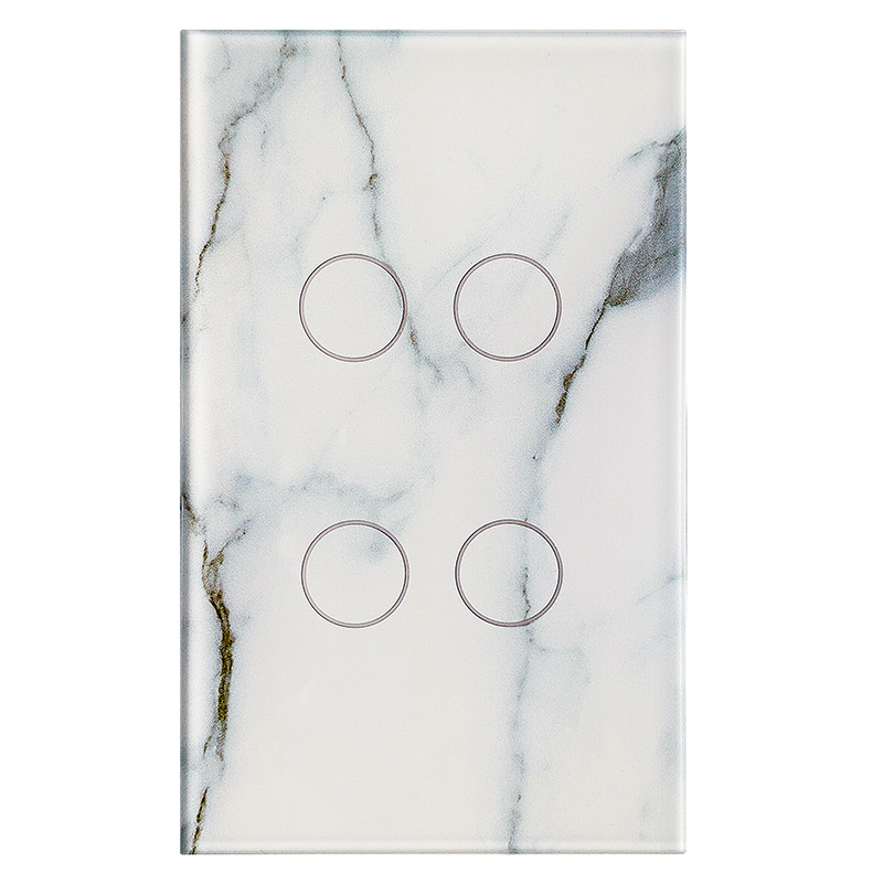 کلید لمسی هوشمند مدل سنگ ماربل US-MB01