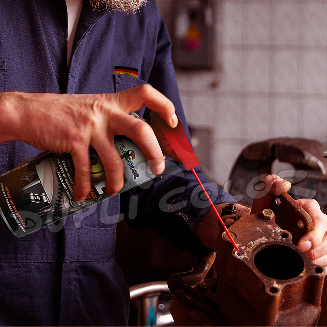 اسپری روان کننده  و زینک وینکل دوپلی کالر مدل  oil_z حجم 400 میلی لیتر مجموعه 2عددی