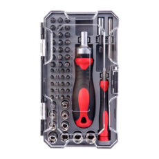 مجموعه 55 عددی سری پیچ گوشتی و سری بکس رونیکس مدل HR-2717