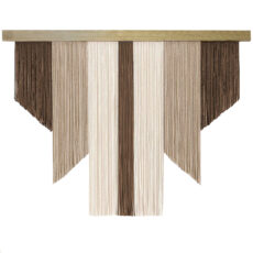 آویز تزیینی مدل مکرومه بوم ریس هندسی کد 120