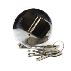 قفل کتابی مدل گرد فولادی