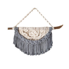 آویز بافتنی مدل مکرومه MacHang935