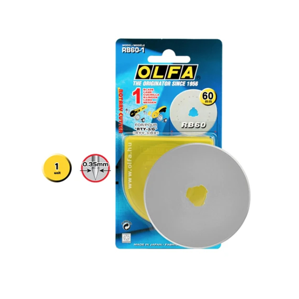 تیغ کاتر الفا مدل olfa blade RB60-1