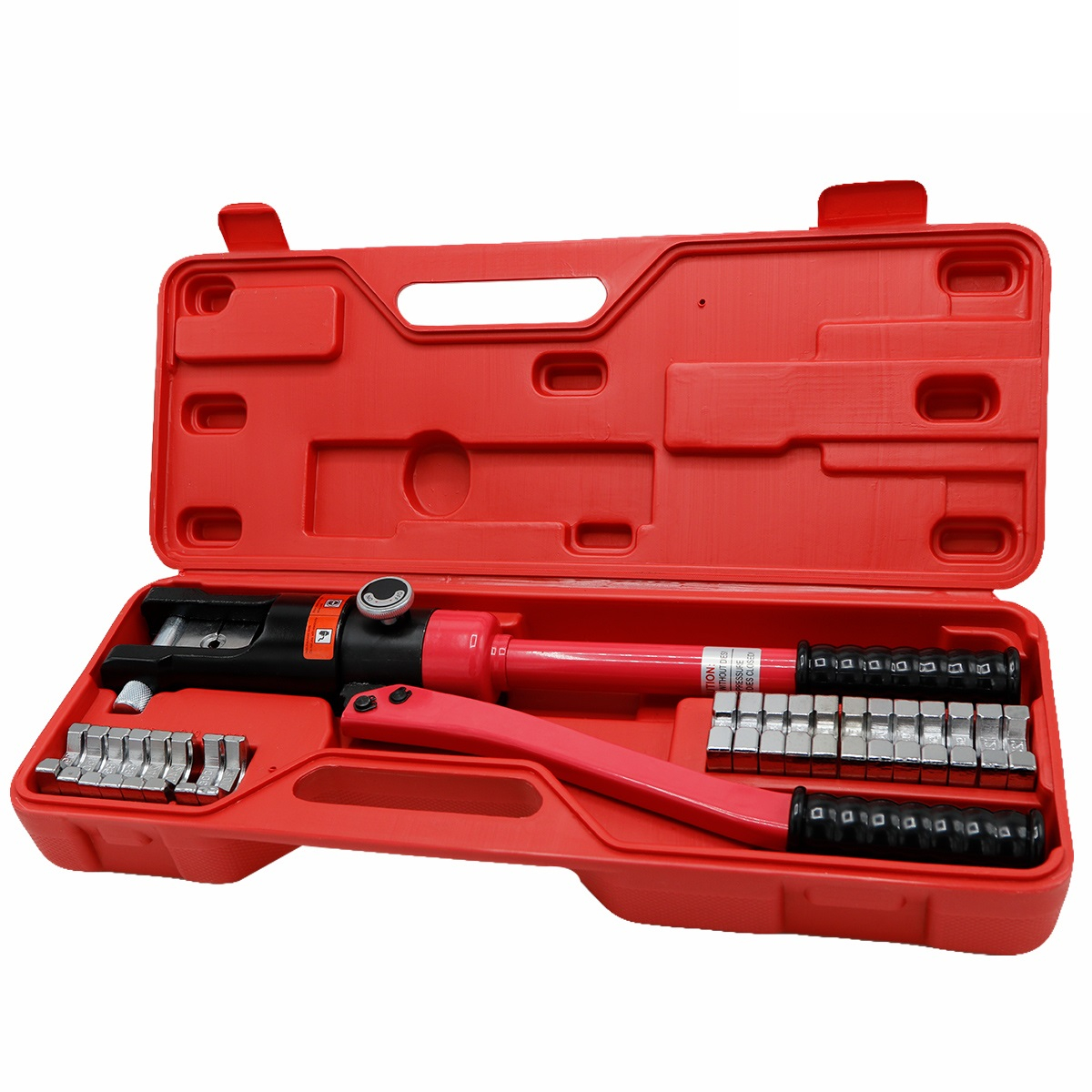 انبر پرس کابلشو هیدرولیک اچ تی تی مدل YQK300 به همراه 11 قالب