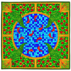 رومیزی مدل حوض ماهی کد 9270