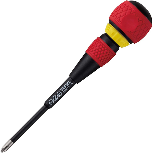 پیچ گوشتی چهارسو وسل مدلballgrip2200(Ph2x100) سایز 100 میلی متر