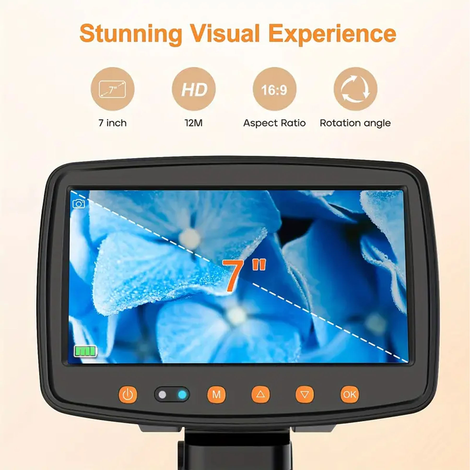 میکروسکوپ دیجیتال مدل Full HD USB 1500x به همراه ریموت کنترل