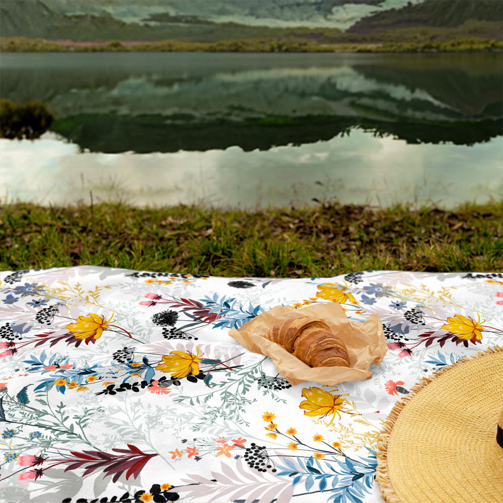 شال مبل کد f2sh1071 سایز 100x180 سانتی متر