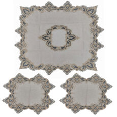 ست رومیزی 3 تکه مدل دانتل ترک کد M-3T