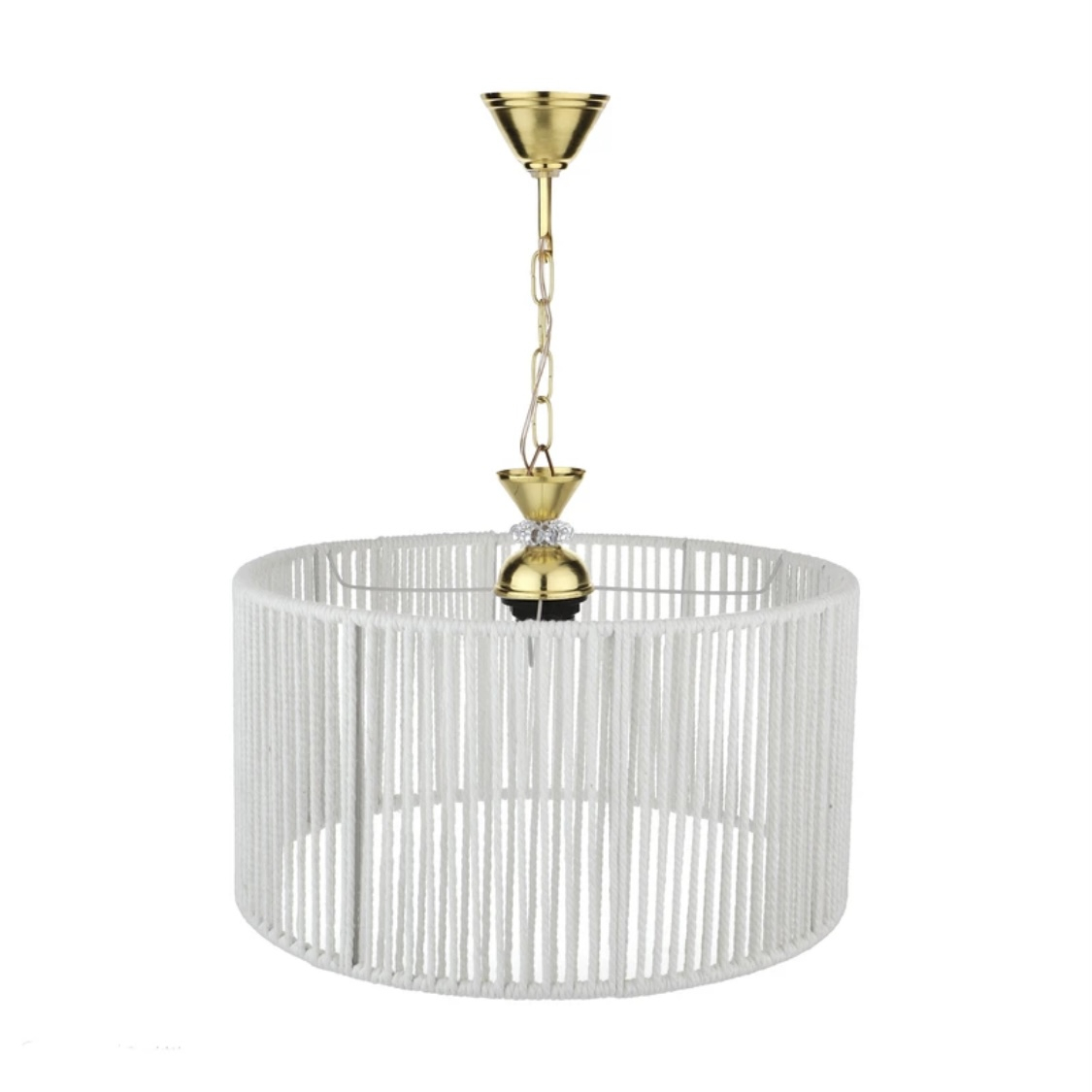 لوستر تزئینی مدل مکرومه دست ساز نرمال کد ۰۲