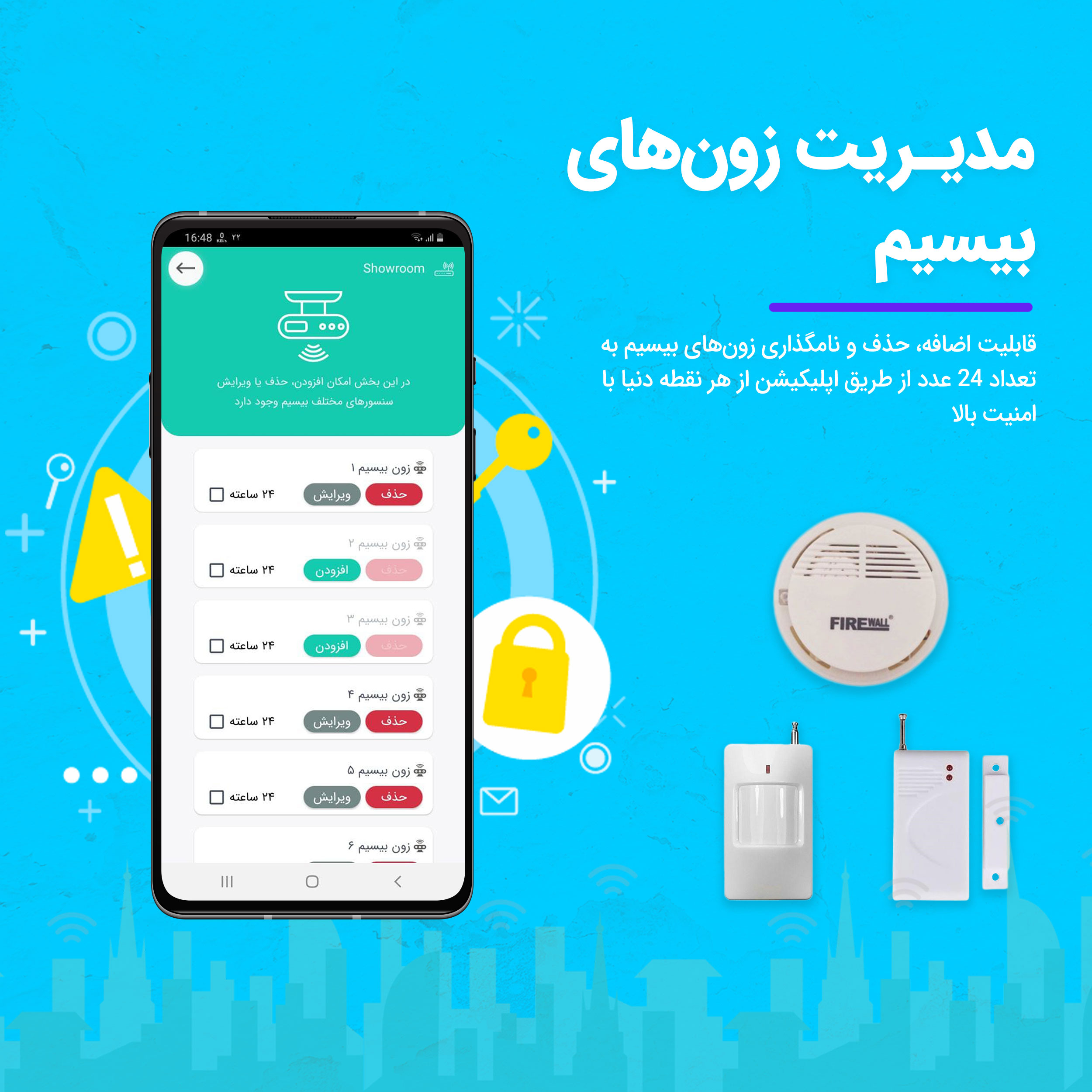 سیستم دزدگیر سیم کارتی مدل IoMax-3R