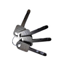 قفل کتابی چفت مدل گرد 100