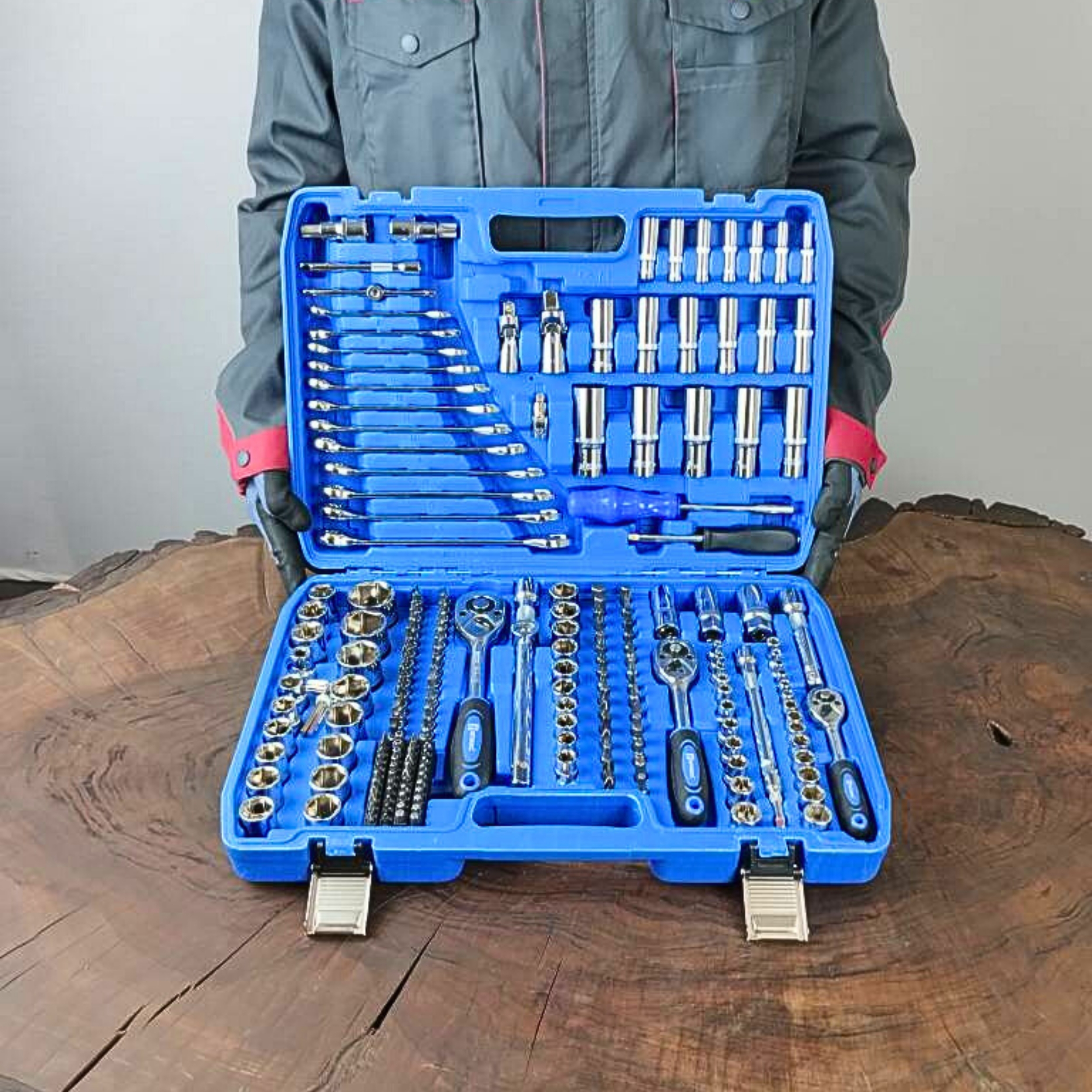 آچار بکس اینتیمکث کد 218PCS مجموعه 218 عددی