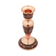 شمعدان مسی مدل الماس تراش کد 1