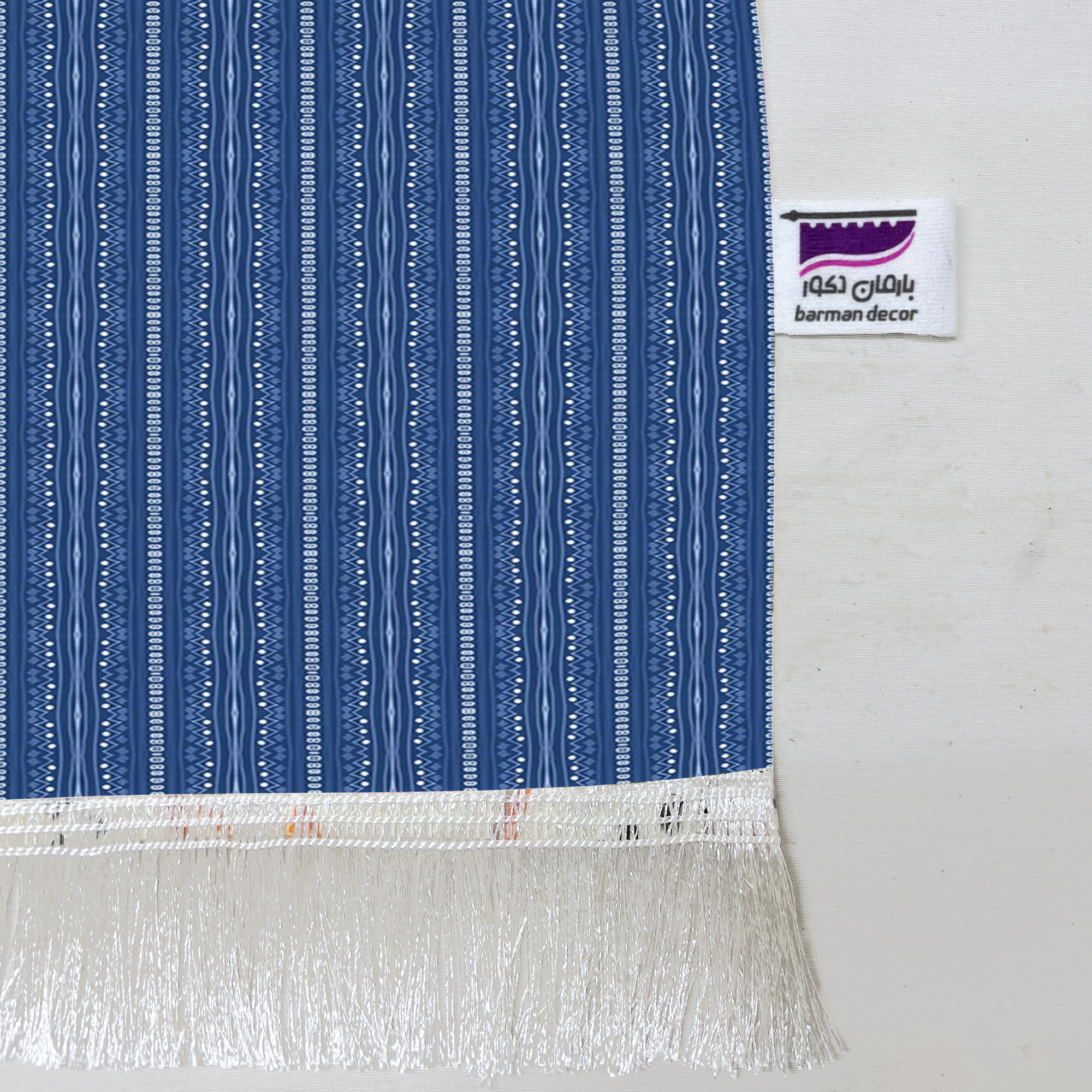 شال مبل بارمان دکور طرح سنتی کد 61 سایز 98x180 سانتی متر