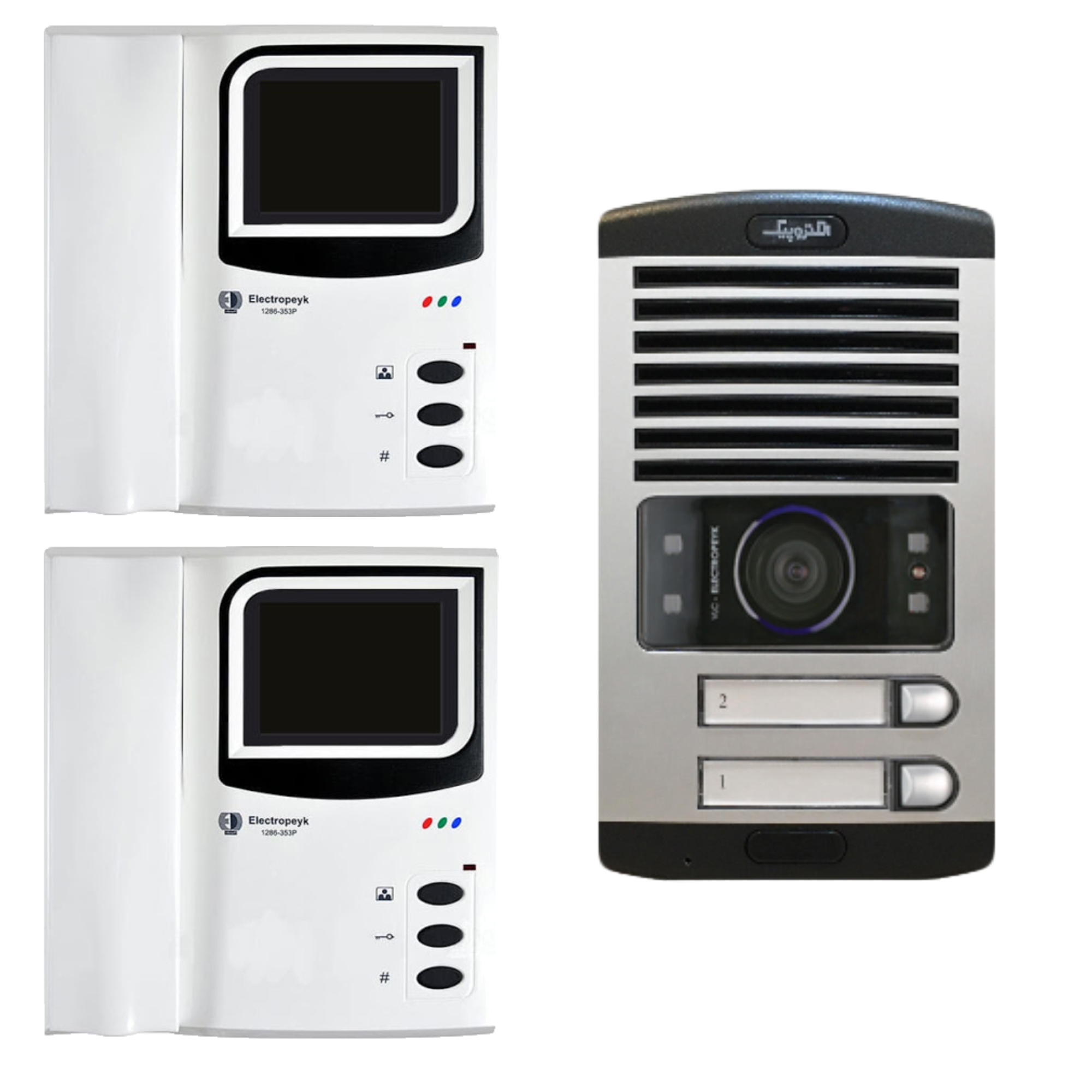 دربازکن تصویری الکتروپیک مدل 1286 کد 1017 مجموعه 3 عددی