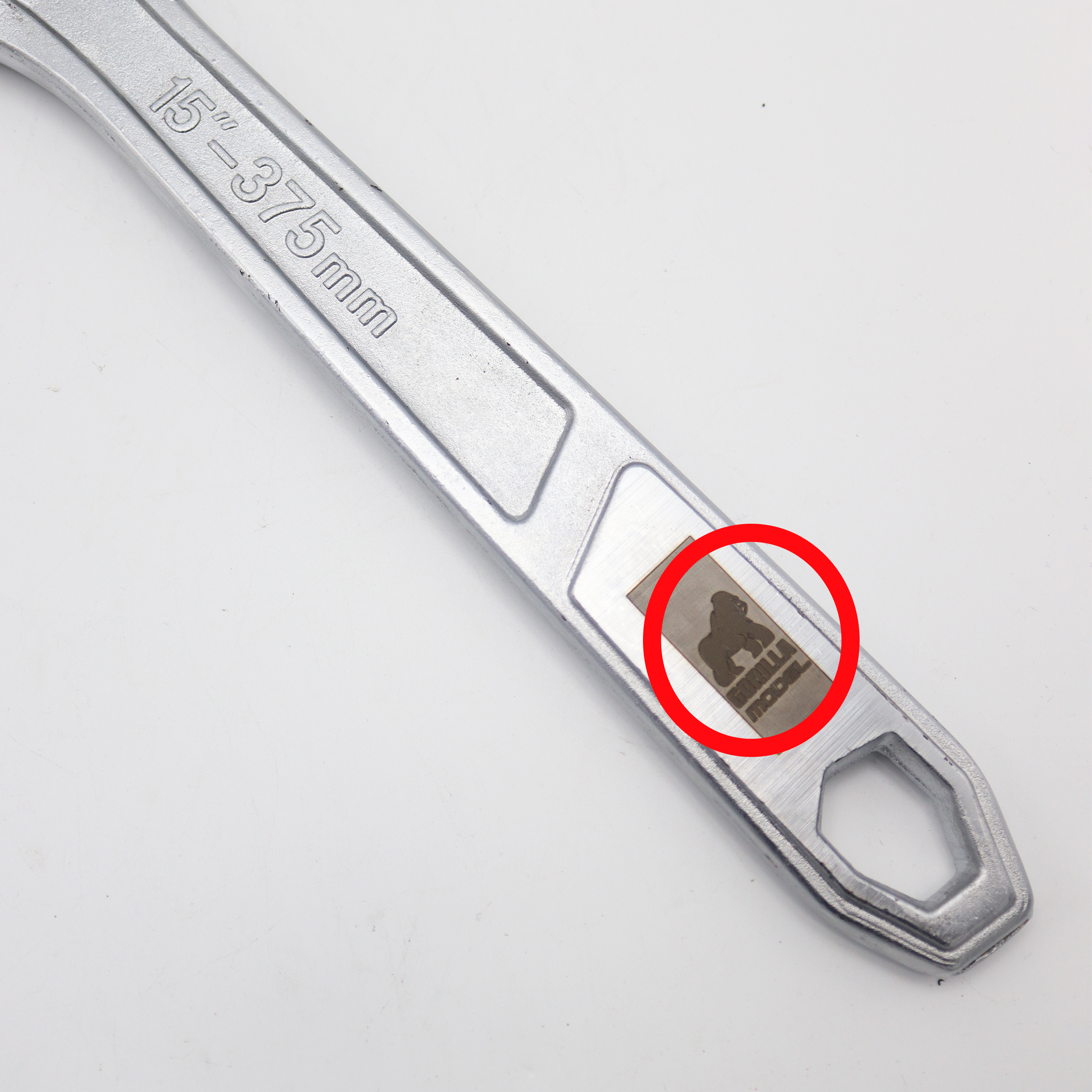 اچار فرانسه مدل گوریلا کد YPH-0375MM سایز 15 اینچ