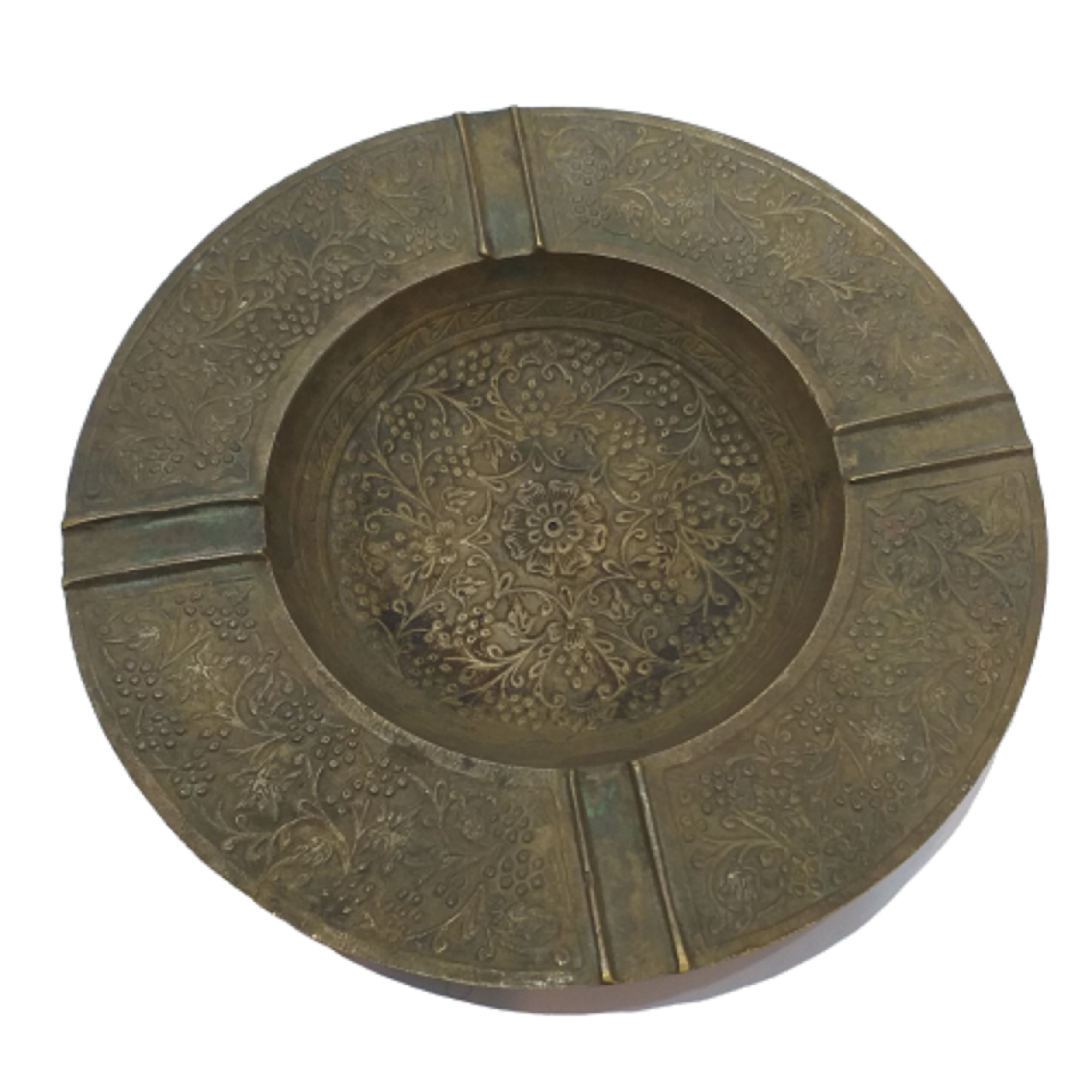 زیر سیگاری برنجی مدل قدیمی