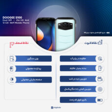 گوشی موبایل دوجی مدل S100 دو سیم کارت ظرفیت 256 گیگابایت و رم 12 گیگابایت