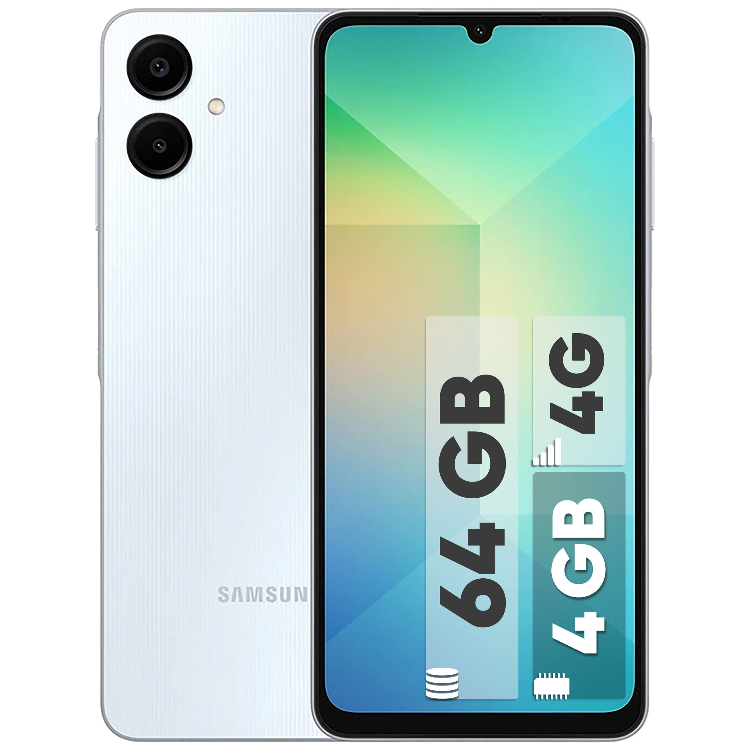 گوشی سامسونگ Galaxy A06 4G دو سیم کارت ظرفیت 64 گیگابایت و رم 4 گیگابایت به همراه گوشی سامسونگ Galaxy A06 4G دو سیم کارت ظرفیت 128 گیگابایت و رم 4 گیگابایت و گوشی سامسونگ Galaxy A16 4G دو سیم کارت ظرفیت 128 گیگابایت و رم 4 گیگابایت - ویتنام
