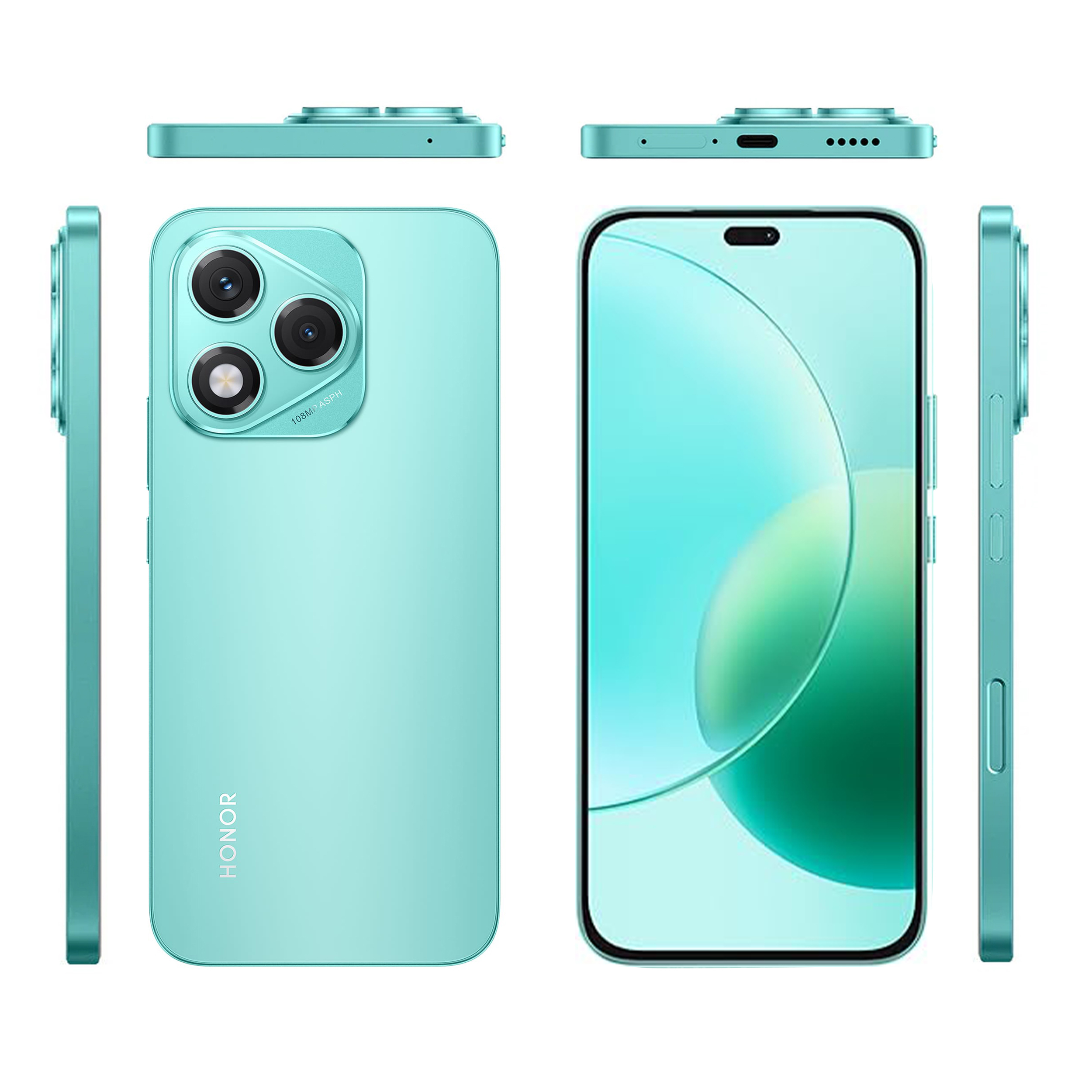 گوشی موبایل آنر مدل 400 Lite دو سیم کارت ظرفیت 256 گیگابایت و رم 8 گیگابایت