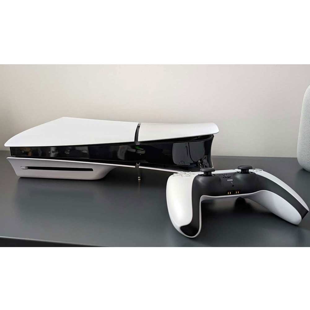 کنسول بازی سونی مدل PlayStation 5 Slim ظرفیت 1 ترابایت ریجن CFI-2116 اروپا به همراه دسته اضافی و پایه شارژر