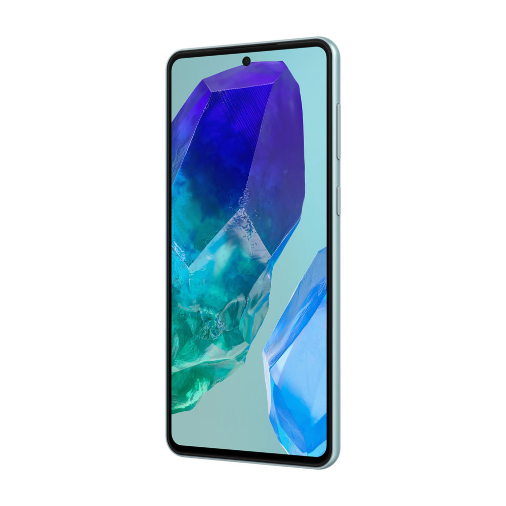گوشی موبایل سامسونگ مدل Galaxy M55 5G دو سیم کارت ظرفیت 256 گیگابایت و رم 8 گیگابایت - اکتیو - به همراه شارژر 25 وات سامسونگ
