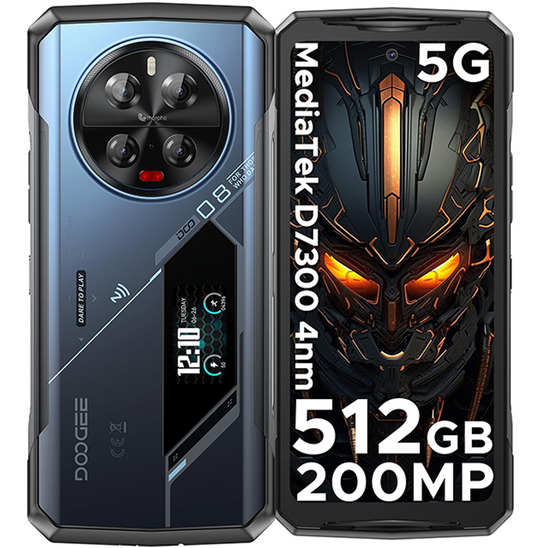 گوشی موبایل دوجی مدل V40 Pro دو سیم‌کارت ظرفیت 512 گیگابایت و رم 16 گیگابایت