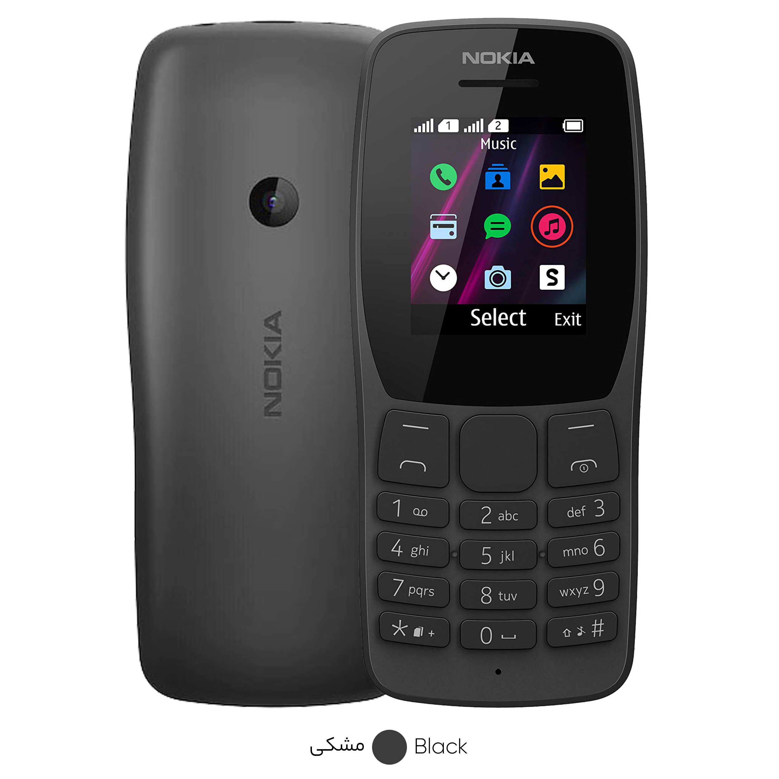 گوشی موبایل نوکیا مدل 110 NEW دو سیم کارت