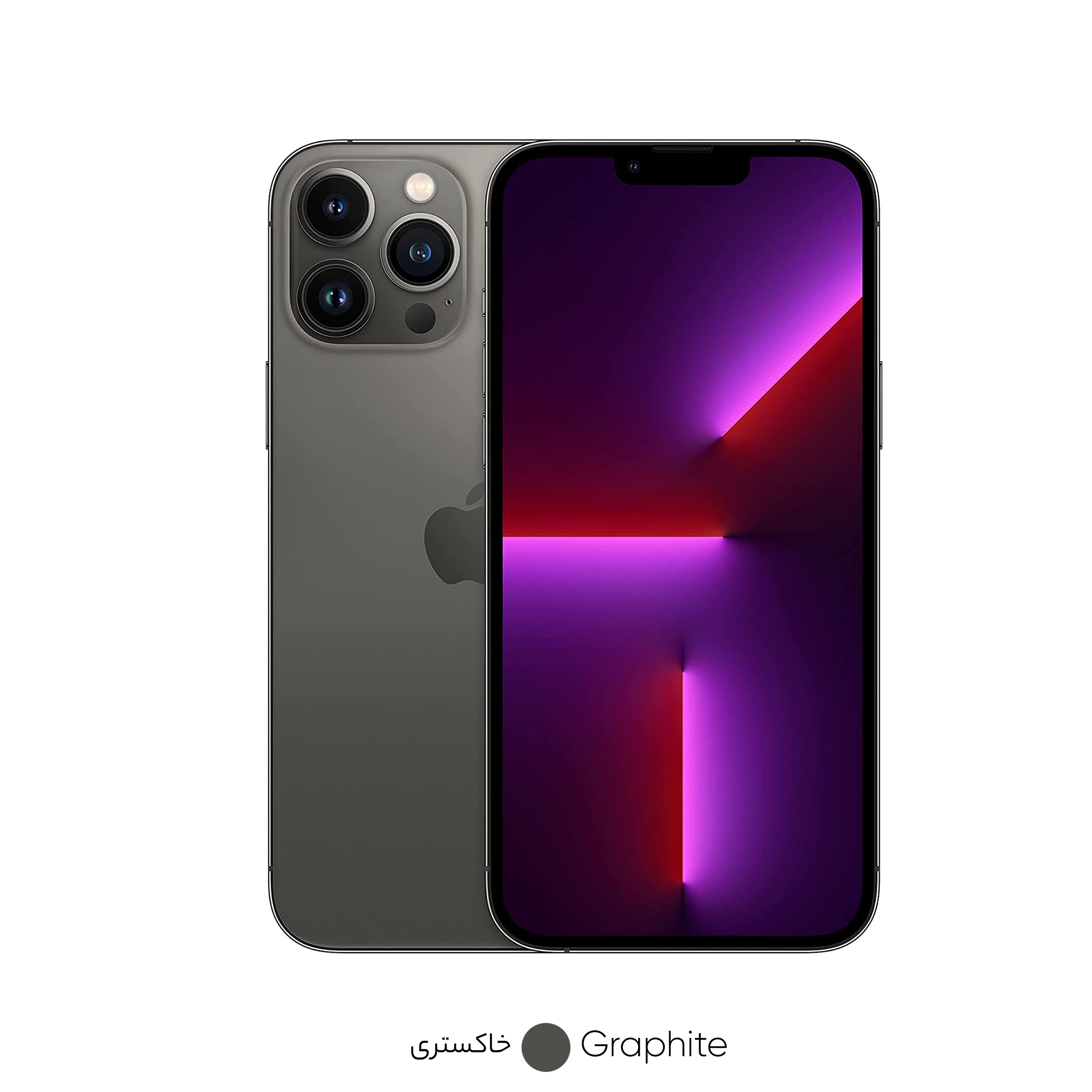 گوشی موبایل اپل مدل iPhone 13 Pro Max ZDA تک سیم کارت ظرفیت 512 گیگابایت و رم 6 گیگابایت - نات اکتیو پارت نامبر F - به همراه شارژر 20 وات اپل