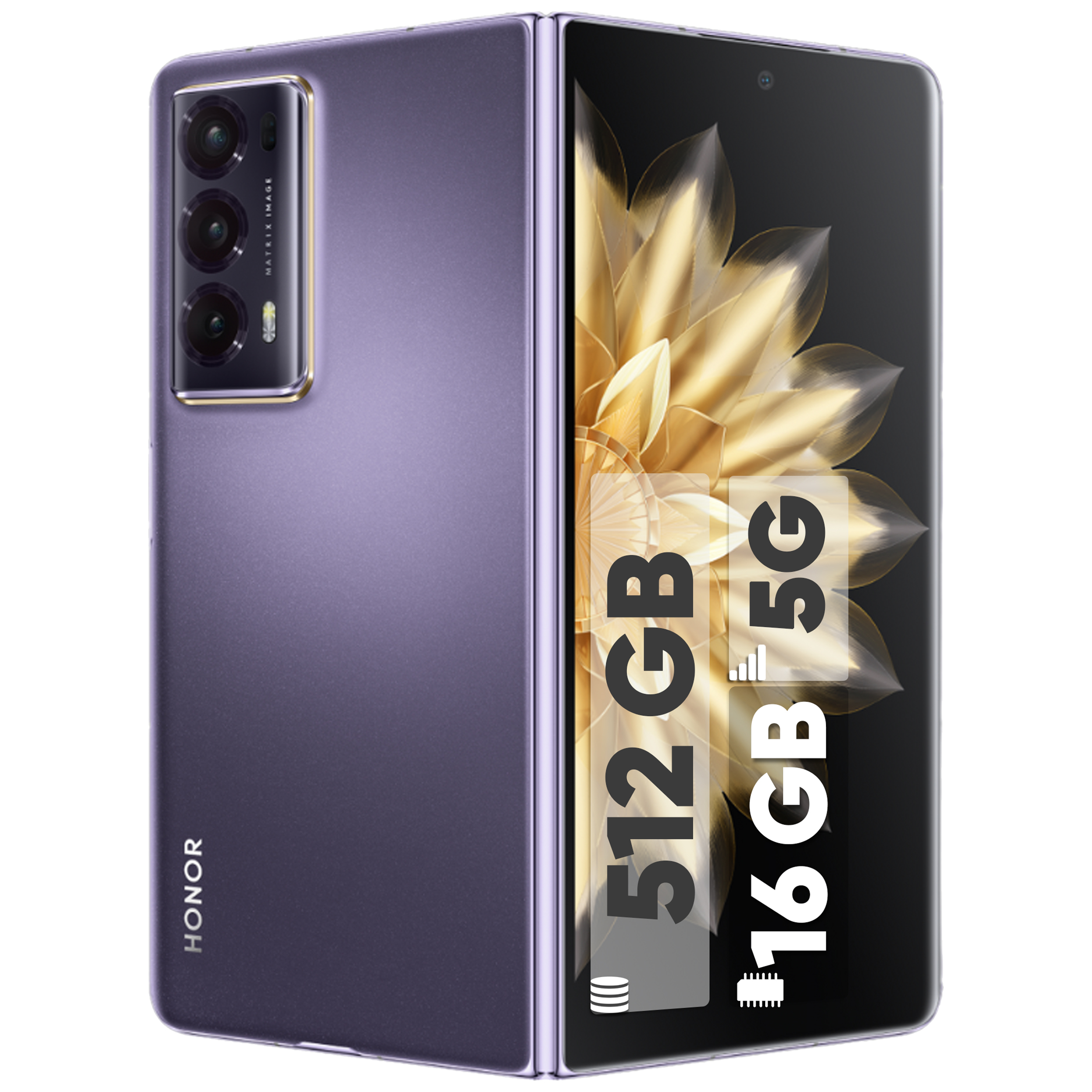 گوشی موبایل آنر مدل Magic V2 دو سیم کارت ظرفیت 512 گیگابایت و رم 16 گیگابایت