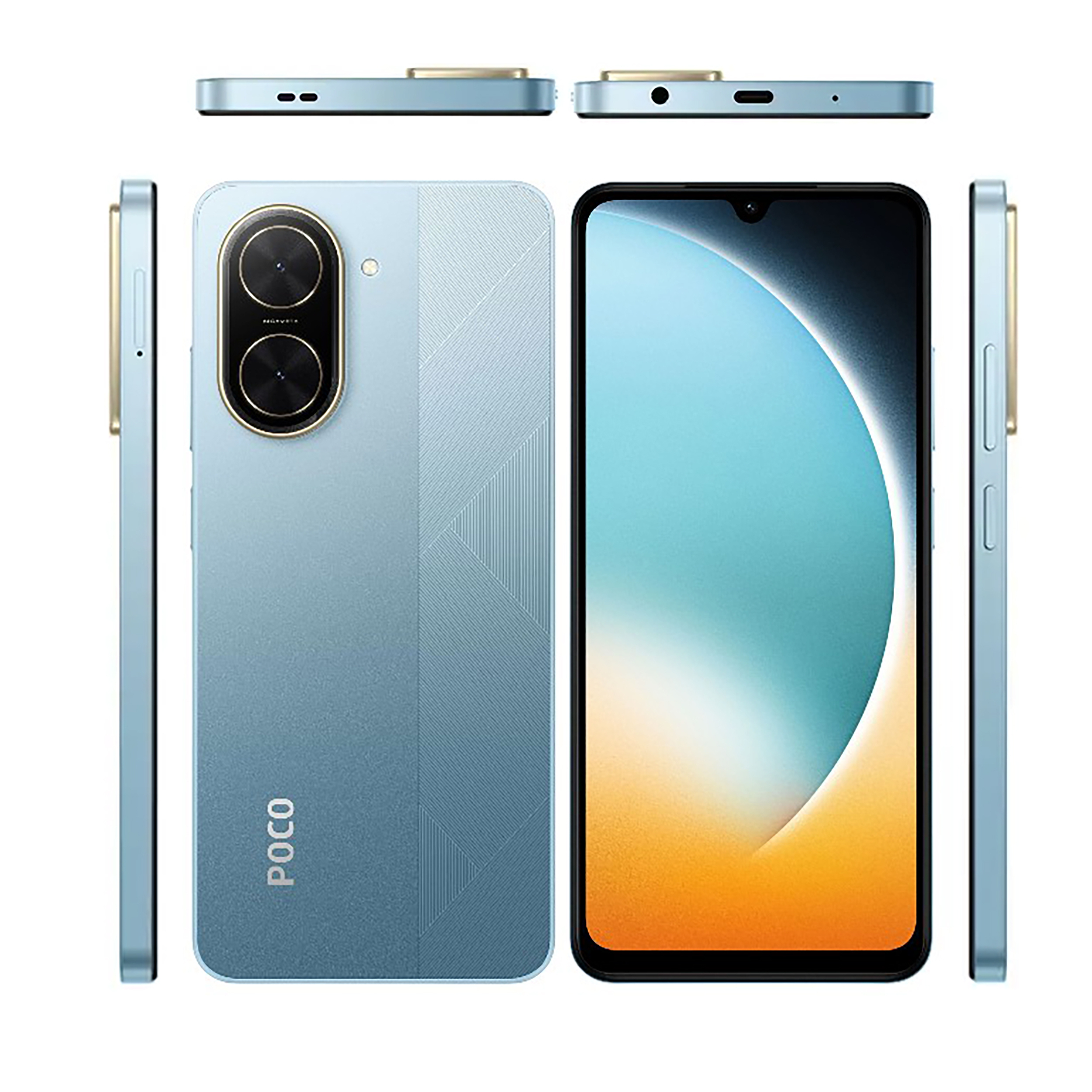 گوشی موبایل شیائومی مدل Poco C71 دو سیم کارت ظرفیت 64 گیگابایت و رم 3 گیگابایت - به همراه سه عدد قاب