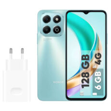 گوشی موبایل آنر مدل X6b دو سیم کارت ظرفیت 128 گیگابایت و رم 6 گیگابایت – به همراه شارژر 35 وات آنر