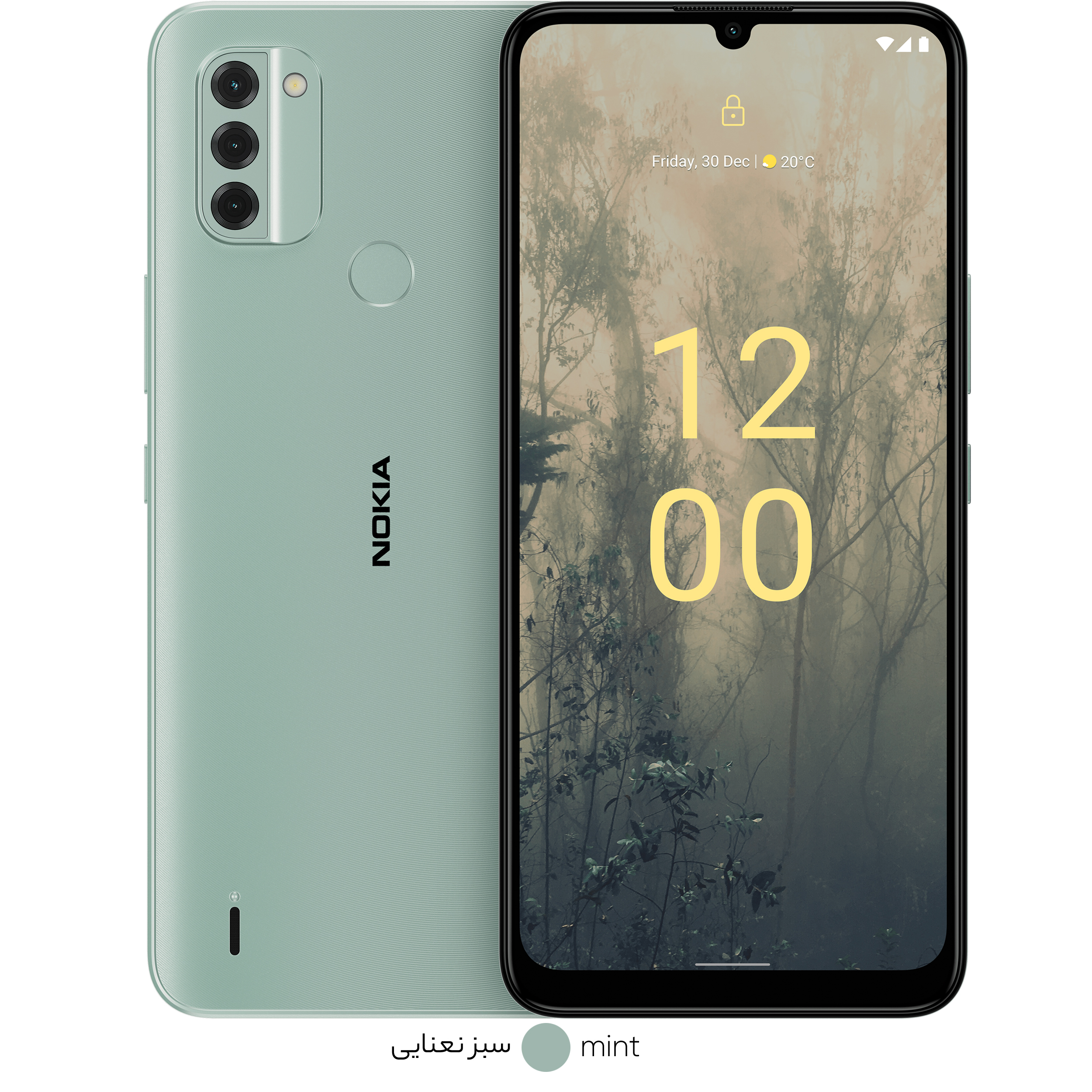 گوشی موبایل نوکیا مدل C31 دو سیم کارت ظرفیت 128 گیگابایت و رم 4 گیگابایت به همراه هدفون بلوتوثی تسکو