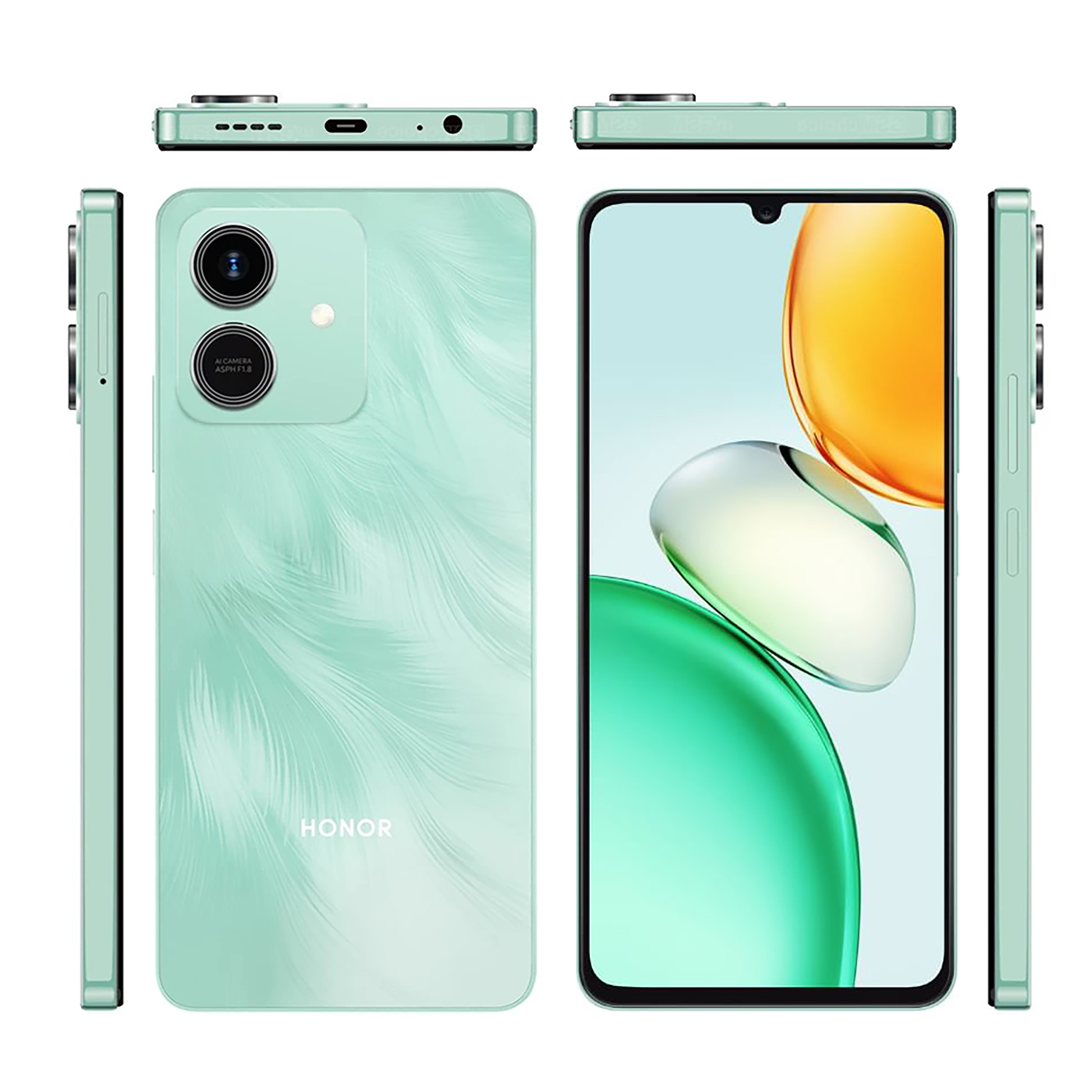 گوشی موبایل آنر مدل Play10 دو سیم کارت ظرفیت 128 گیگابایت و رم 4 گیگابایت