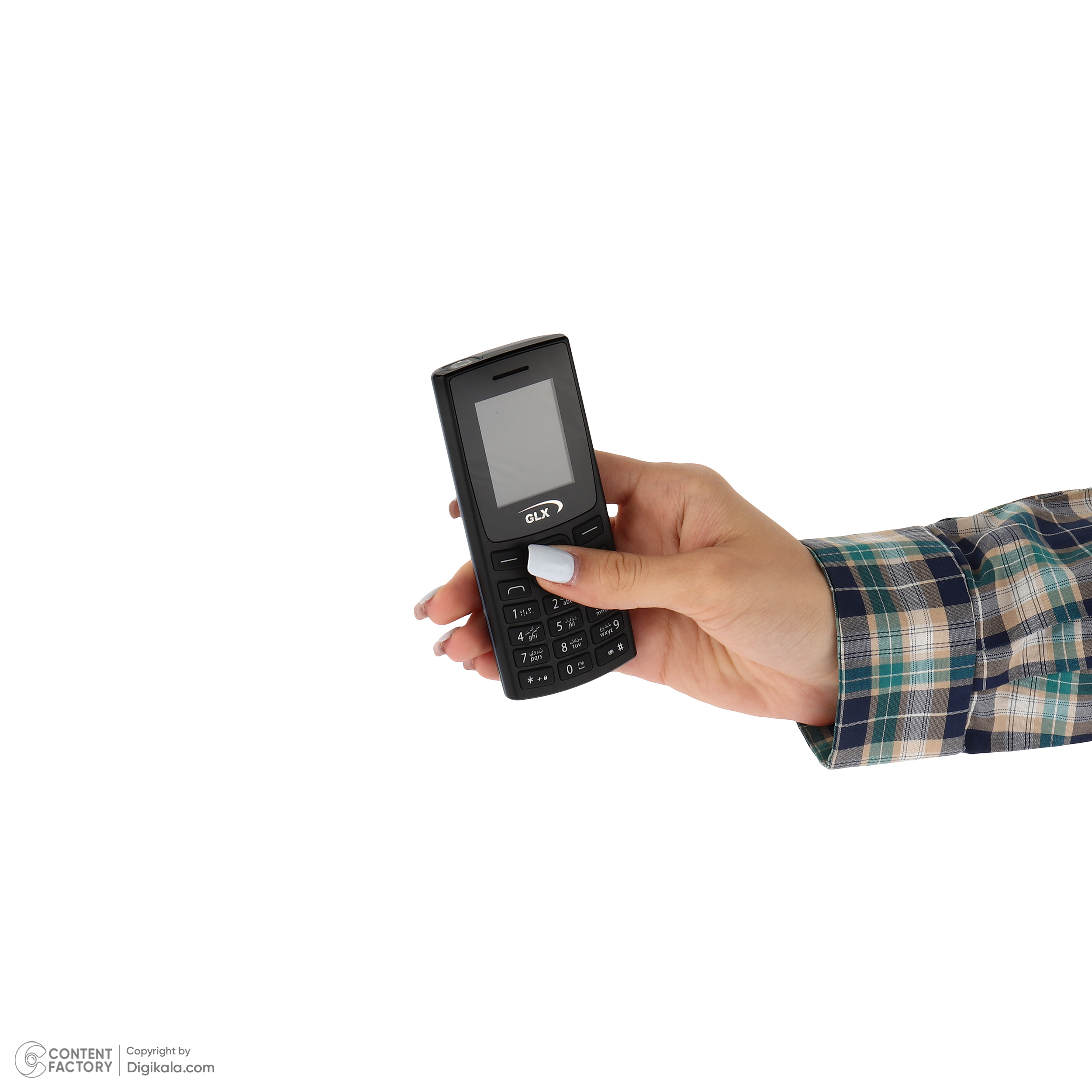 گوشی موبایل جی ال ایکس مدل C66 دو سیم کارت ظرفیت 16 مگابایت