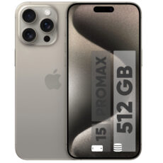 گوشی موبایل اپل مدل iPhone 15 Pro Max ZAA دو سیم‌ کارت ظرفیت 512 گیگابایت و رم 8 گیگابایت – رجیستر شده