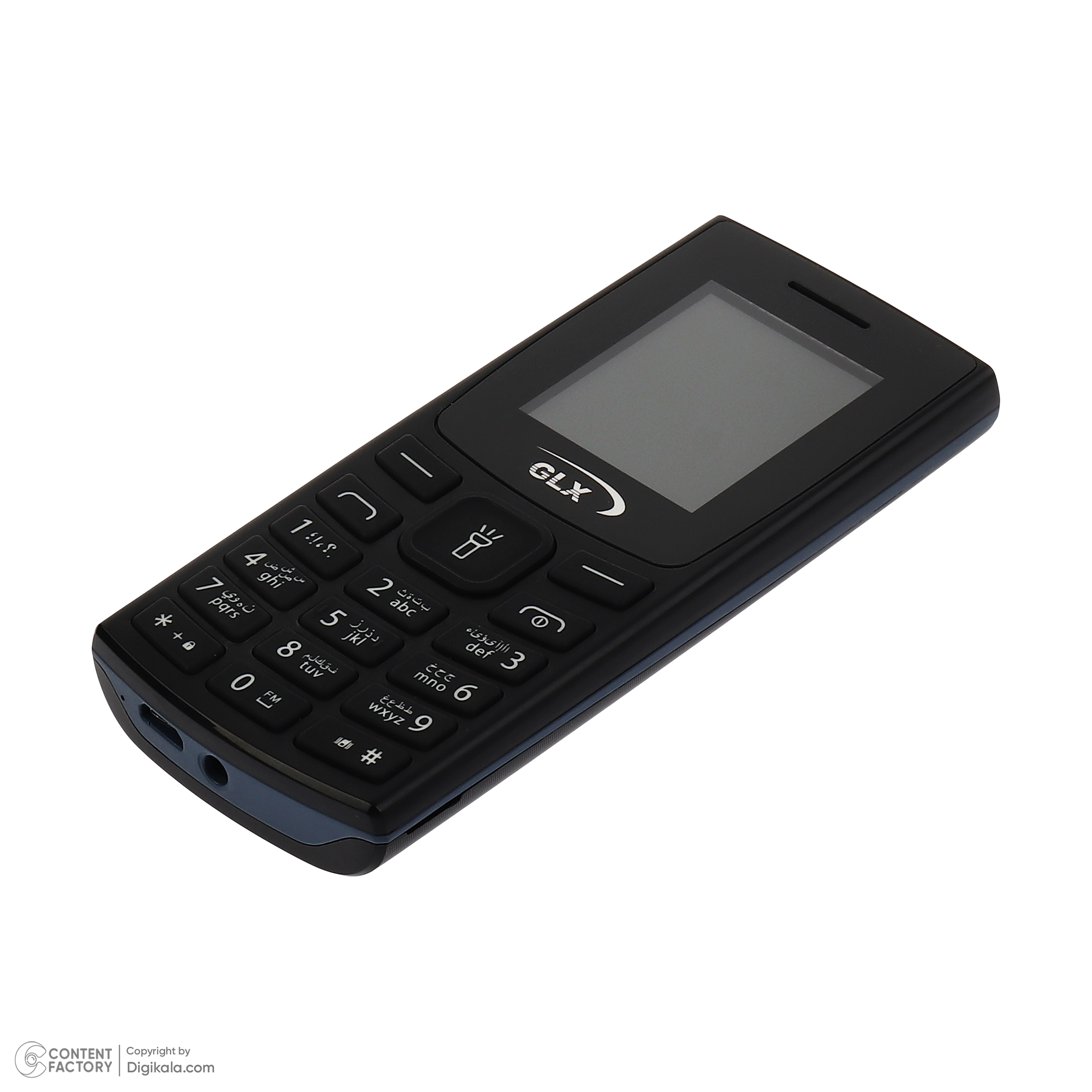 گوشی موبایل جی ال ایکس مدل C66 دو سیم کارت ظرفیت 16 مگابایت