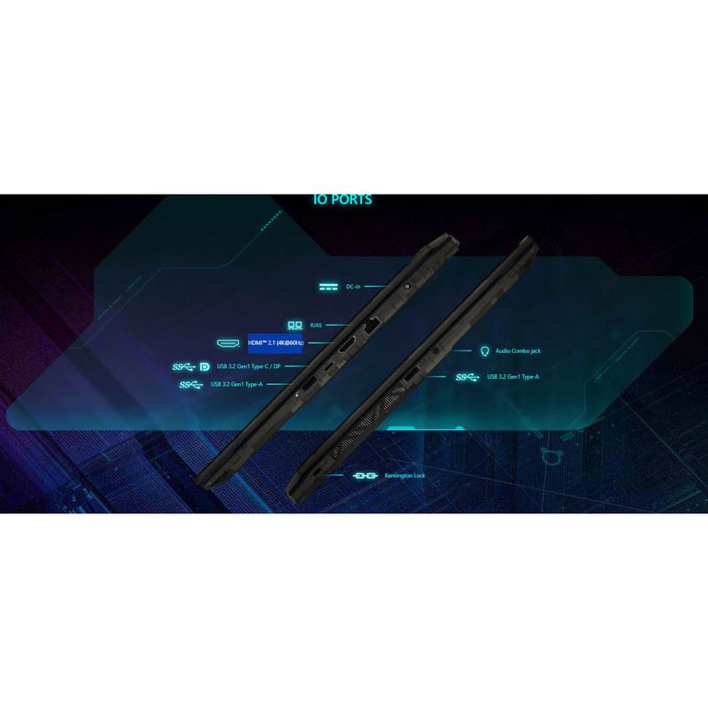 لپ تاپ 15.6 اینچی ام اس آی مدل Cyborg 15 A13UDX-i7 13620H-32GB DDR5-512GB DDR5-RTX3050-FHD - کاستوم شده