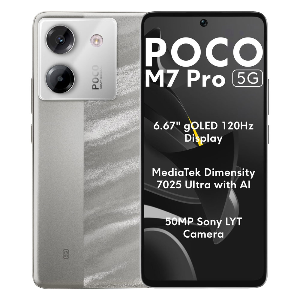 گوشی موبایل شیائومی مدل Poco M7 Pro 5G دو سیم کارت ظرفیت 256 گیگابایت و رم 8 گیگابایت